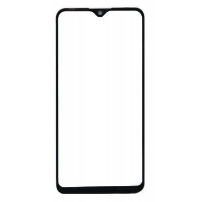Replacement Front Glass For Vivo Y91i Black By - Maxbhi Com