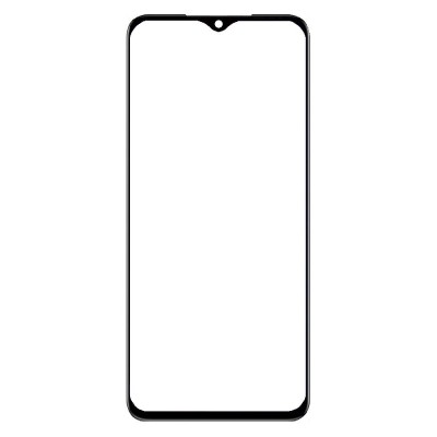Replacement Front Glass For Tecno Pop 7 Pro Black By - Maxbhi Com