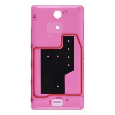 Back Panel Cover For Sony Xperia Zr C5502 Pink - Maxbhi Com