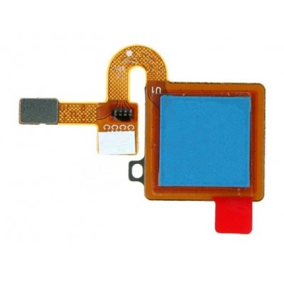 Fingerprint Sensor Flex Cable For Xiaomi Redmi Note 5 Plus Blue By - Maxbhi Com
