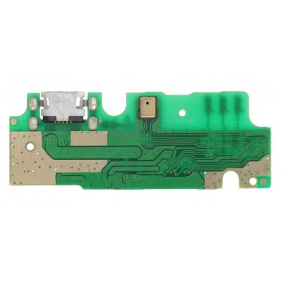 Charging Connector Flex Pcb Board For Lenovo K6 Note 3gb Ram By - Maxbhi Com