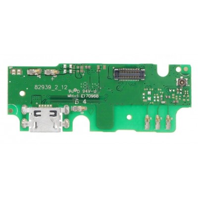 Charging Connector Flex Pcb Board For Lenovo K6 Note 3gb Ram By - Maxbhi Com