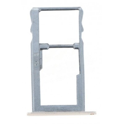 Sim Card Holder Tray For Lenovo K6 Note 3gb Ram Gold - Maxbhi Com
