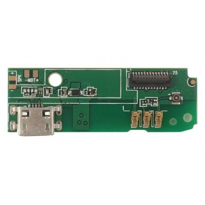 Charging Connector Flex Pcb Board For Oukitel U16 Max By - Maxbhi Com