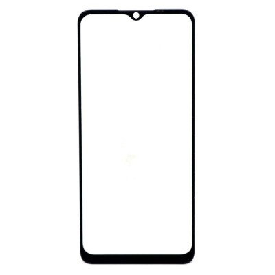 Replacement Front Glass For Lava Z3 Black By - Maxbhi Com