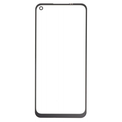 Replacement Front Glass For Oneplus Nord N200 5g Black By - Maxbhi Com