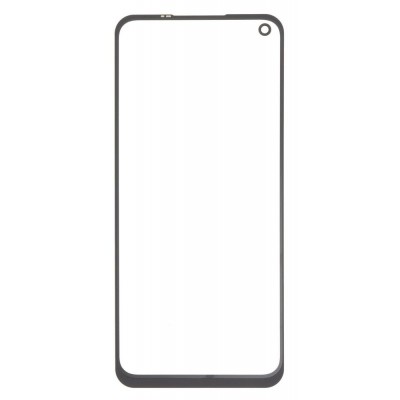 Replacement Front Glass For Oneplus Nord N200 5g Black By - Maxbhi Com
