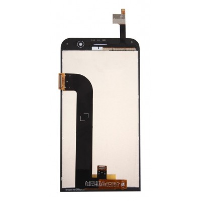 Lcd With Touch Screen For Asus Zenfone Go Zb500kg Black By - Maxbhi Com