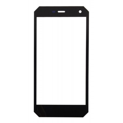 Replacement Front Glass For Nomu S10 Black By - Maxbhi Com