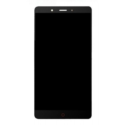 Lcd With Touch Screen For Zte Nubia Z11 Max Black By - Maxbhi Com