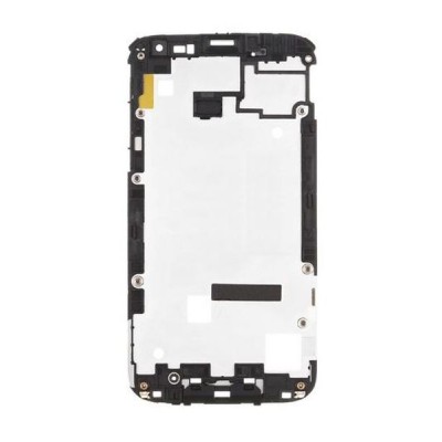 Lcd Frame Middle Chassis For Htc G21 Sensation Xl White By - Maxbhi Com