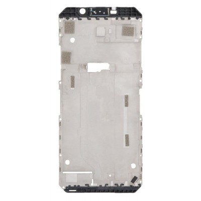 Lcd Frame Middle Chassis For Doogee S61 Black By - Maxbhi Com
