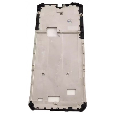 Lcd Frame Middle Chassis For Doogee V Max Silver By - Maxbhi Com