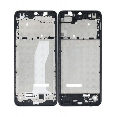 Lcd Frame Middle Chassis For Motorola Moto E13 Black By - Maxbhi Com