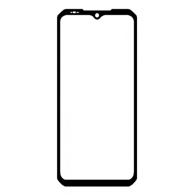 Replacement Front Glass For Doogee V Max Silver By - Maxbhi Com