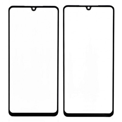 Replacement Front Glass For Vivo Y100 Black By - Maxbhi Com