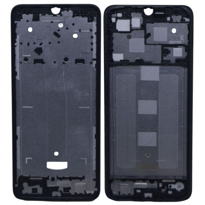 Lcd Frame Middle Chassis For Xiaomi Poco C55 Black By - Maxbhi Com