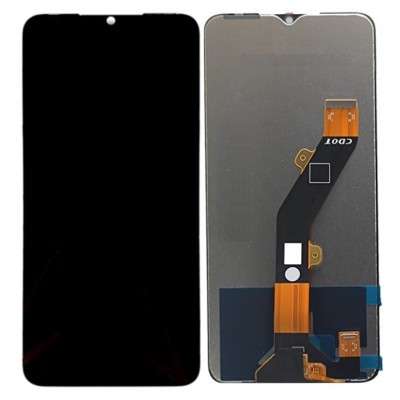 Lcd With Touch Screen For Infinix Smart 7 India Blue By - Maxbhi Com