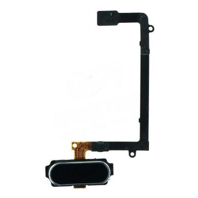 Home Button Complete For Samsung Galaxy S6 Edge Black By - Maxbhi Com