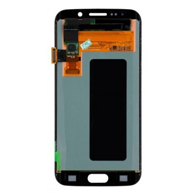 Lcd With Touch Screen For Samsung Galaxy S6 Edge Black By - Maxbhi Com