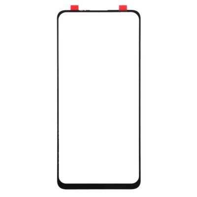 Replacement Front Glass For Vivo Z5x Black By - Maxbhi Com