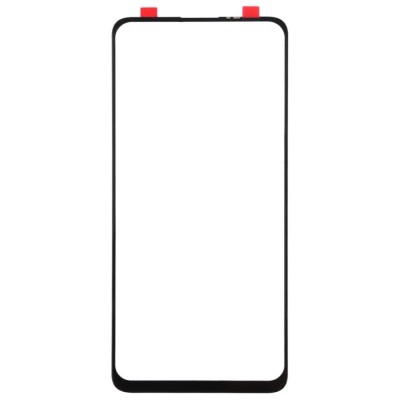 Replacement Front Glass For Vivo Z5x Black By - Maxbhi Com
