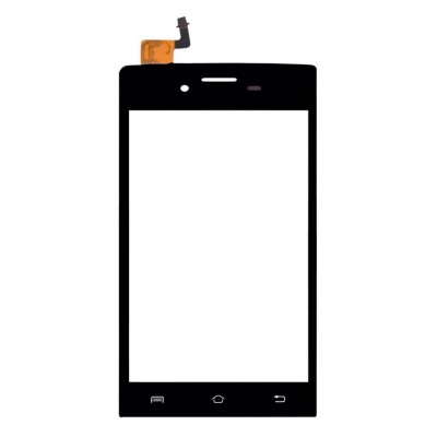 Touch Screen Digitizer For Lava Iris 404s Black By - Maxbhi Com