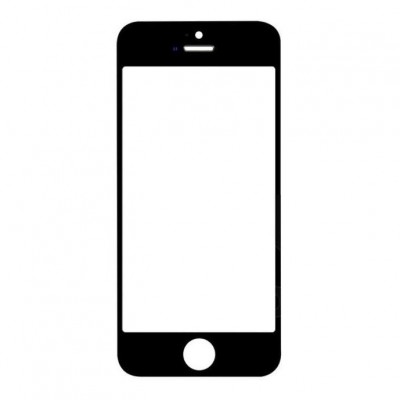 Replacement Front Glass For Apple Iphone 5c Cdma 16gb Blue By - Maxbhi Com