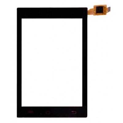 Touch Screen Digitizer For Lava Iris 300 Style Black By - Maxbhi Com