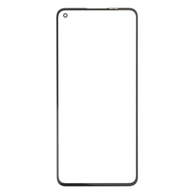 Replacement Front Glass For Oneplus 9 Black By - Maxbhi Com