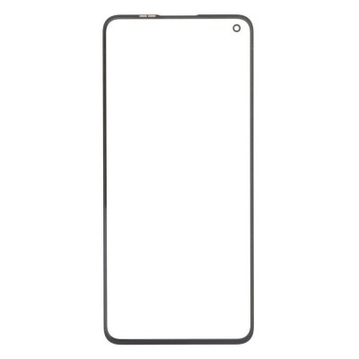 Replacement Front Glass For Oneplus 9 Black By - Maxbhi Com