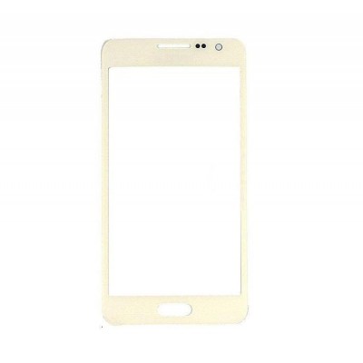 Replacement Front Glass For Samsung Galaxy A3 A300h Gold By - Maxbhi Com