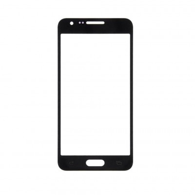 Replacement Front Glass For Samsung Galaxy A3 Black By - Maxbhi Com