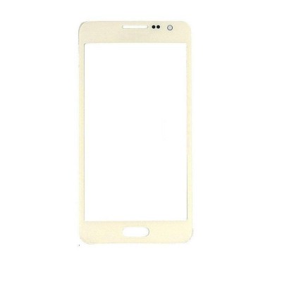 Replacement Front Glass For Samsung Galaxy A3 Gold By - Maxbhi Com