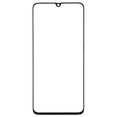 Replacement Front Glass For Samsung Galaxy A70s Black By - Maxbhi Com
