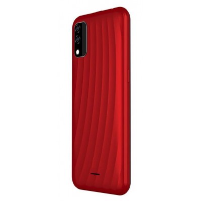 Back Panel Cover For Blu C5 Max Red - Maxbhi Com