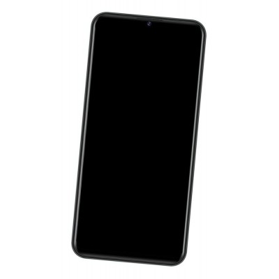 Lcd Frame Middle Chassis For I Kall Z19 White By - Maxbhi Com