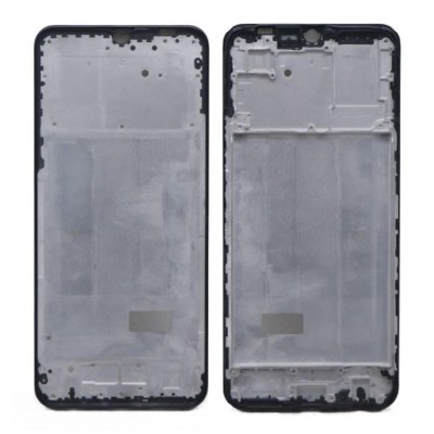 Lcd Frame Middle Chassis For Vivo Y56 Black By - Maxbhi Com