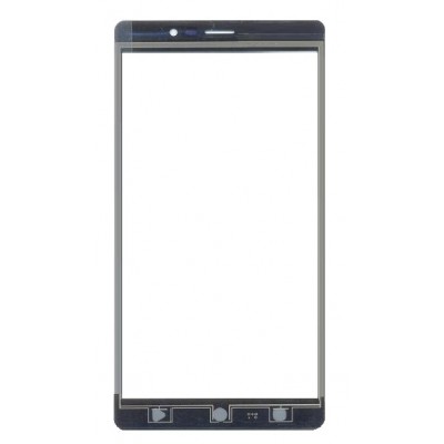 Replacement Front Glass For Karbonn Titanium Mach Six Grey By - Maxbhi Com