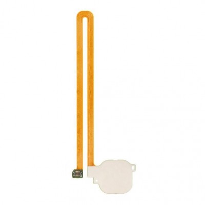 Fingerprint Sensor Flex Cable For Huawei Honor V8 Black By - Maxbhi Com