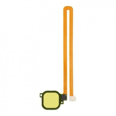Fingerprint Sensor Flex Cable For Huawei Honor V8 Gold By - Maxbhi Com