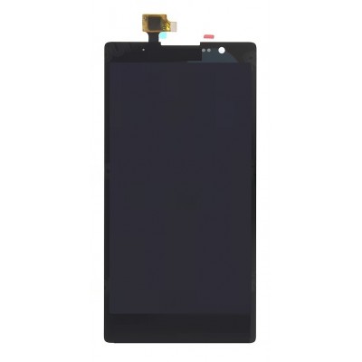 Lcd With Touch Screen For Lenovo P90 White By - Maxbhi Com
