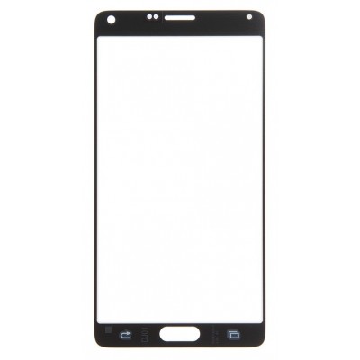Replacement Front Glass For Samsung Galaxy Note 4 Cdma White By - Maxbhi Com