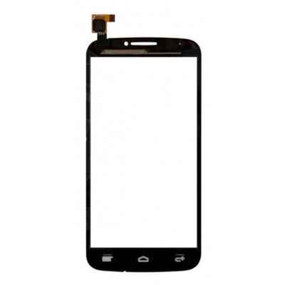 Touch Screen Digitizer For Alcatel 7040d With Dual Sim Black By - Maxbhi Com