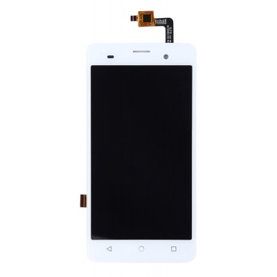 Lcd With Touch Screen For Wiko Jerry Silver By - Maxbhi Com