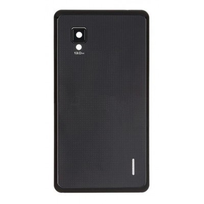 Back Panel Cover For Lg Optimus G F180s Black - Maxbhi Com