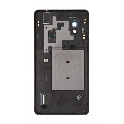 Back Panel Cover For Lg Optimus G F180s Black - Maxbhi Com