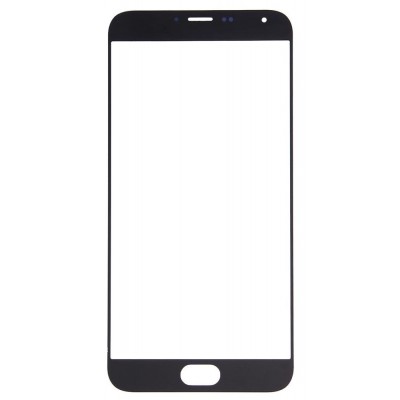 Replacement Front Glass For Meizu Pro 5 64gb Black Silver By - Maxbhi Com