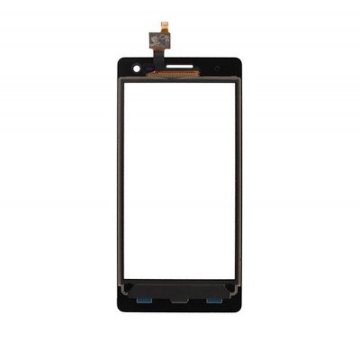 Touch Screen Digitizer For Zte Blade Q Pro Black By - Maxbhi Com