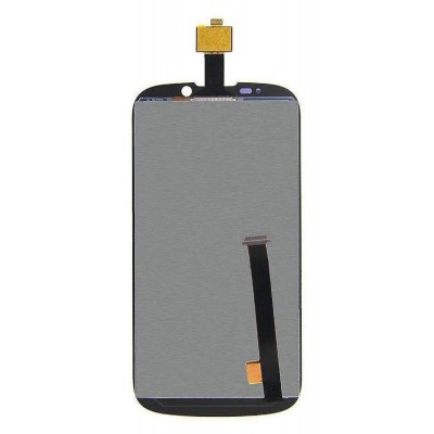 Lcd With Touch Screen For Zte Grand X V970 Black By - Maxbhi Com
